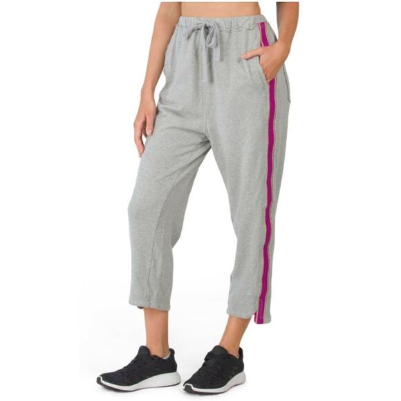 Free People Movement Womens Prep Time Heather Gray Sweatpants Track Pants Small - Picture 1 of 8